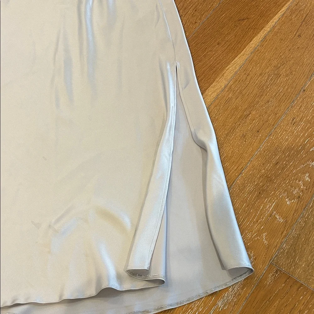 River Island Bias Cut Satin Skirt - Picture 3 of 4